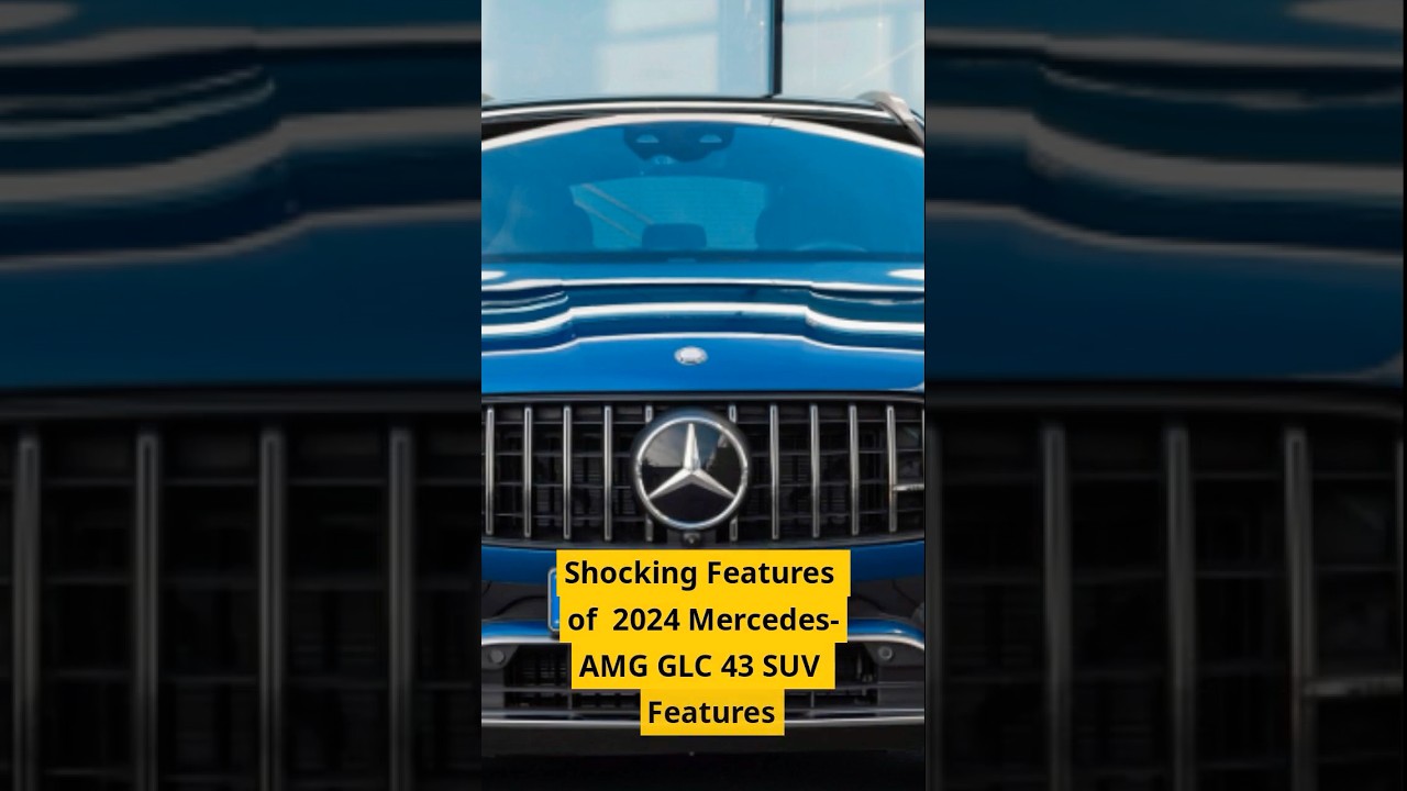 Shocking features of the 2024 Mercedes AMG GLC 43 SUV Features shorts #carreview #automobile