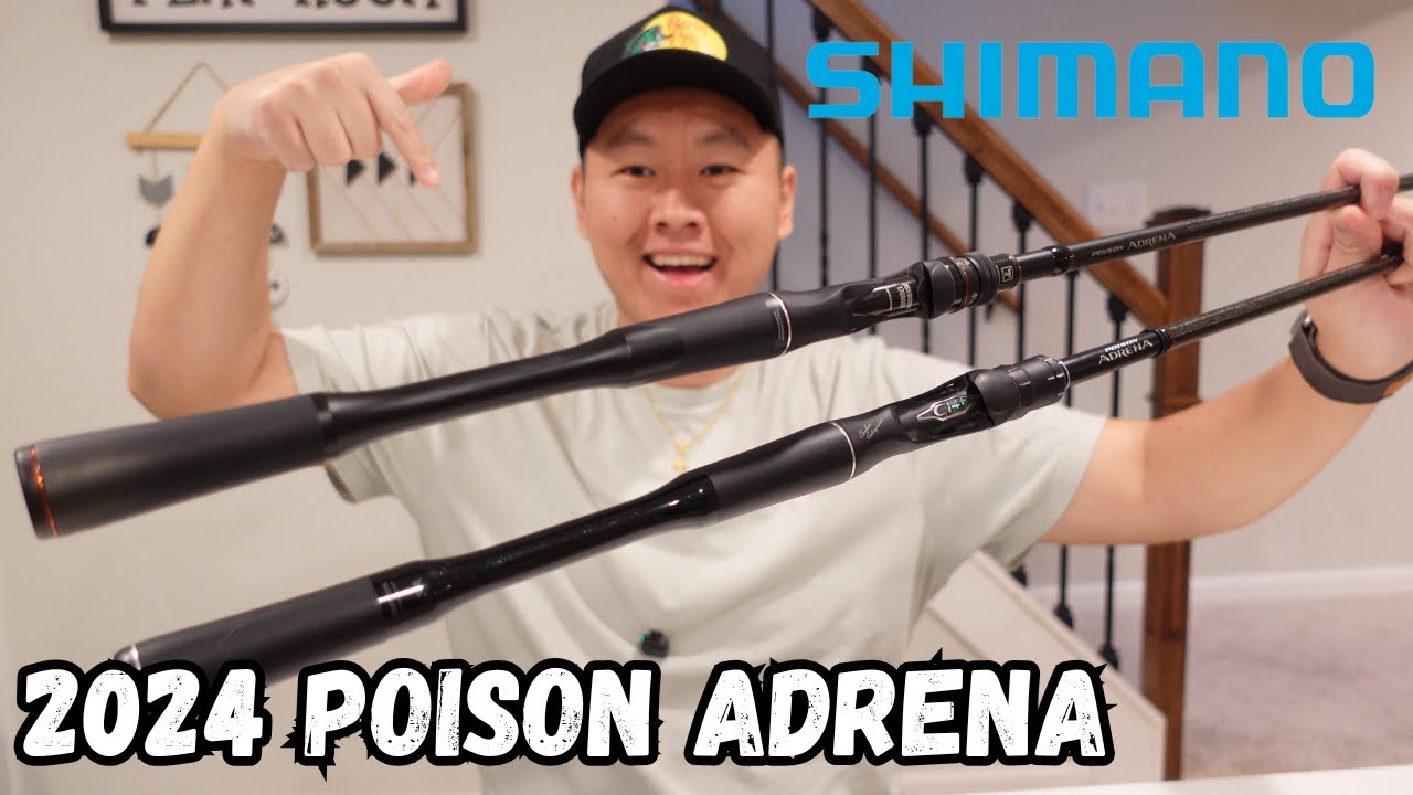 2024 Shimano Poison Adrena - FIRST LOOK & COMPARISON (new vs old)