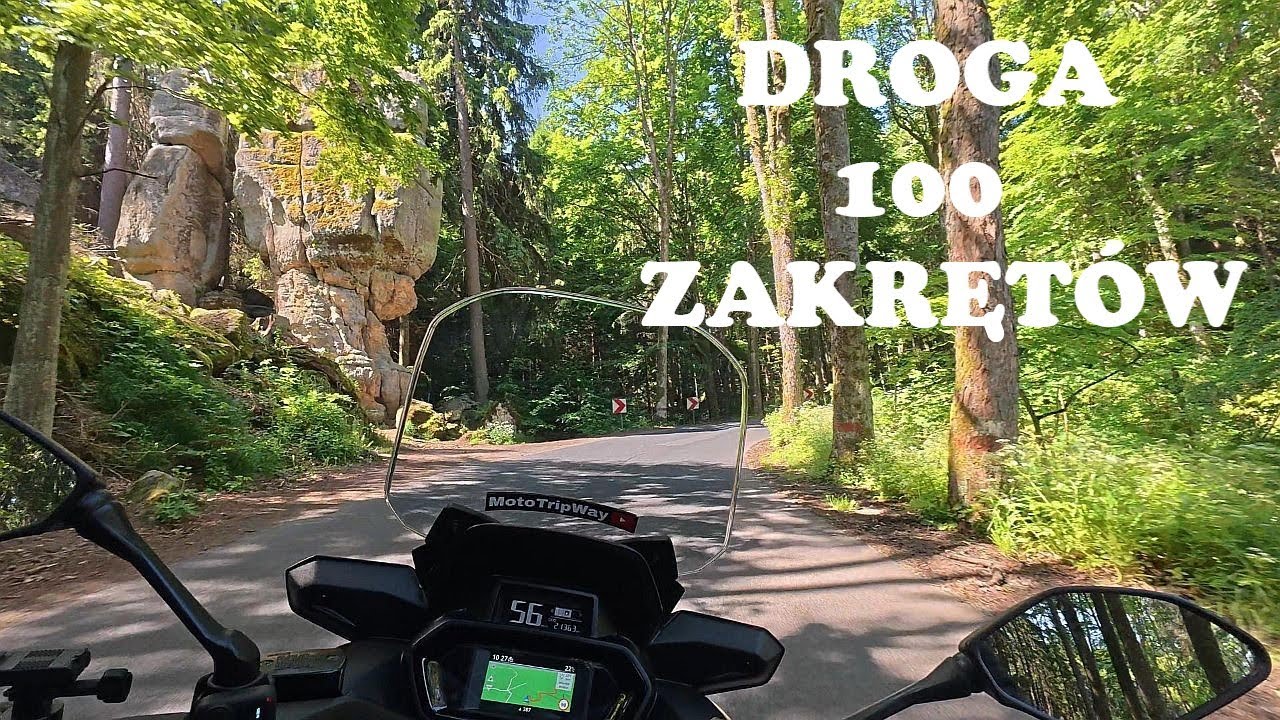 Droga Stu Zakrętów nr 387.Yamaha xmax 300 MotoVlog