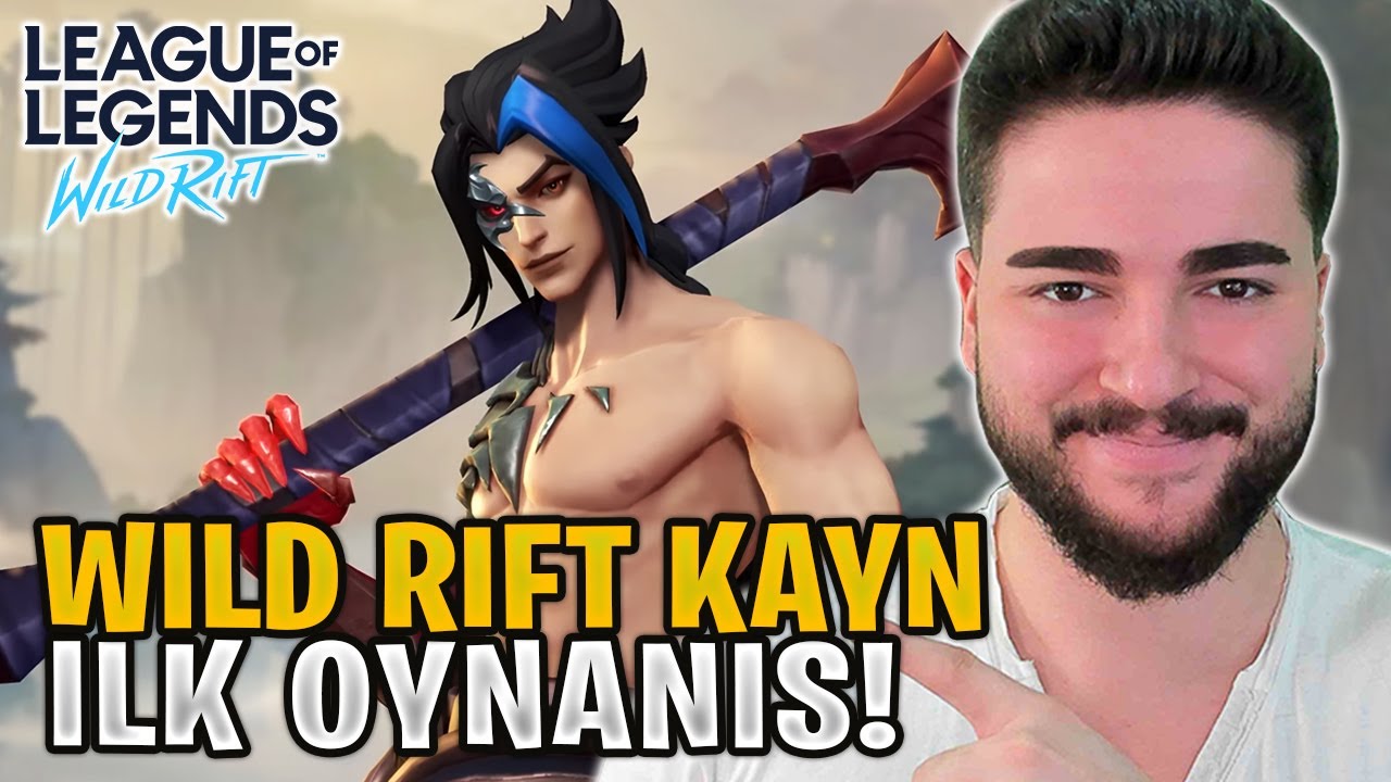 WILD RIFT KAYN SONUNDA GELDİ! | DARKİN KAYN WR OYNANIŞ | Zegabon