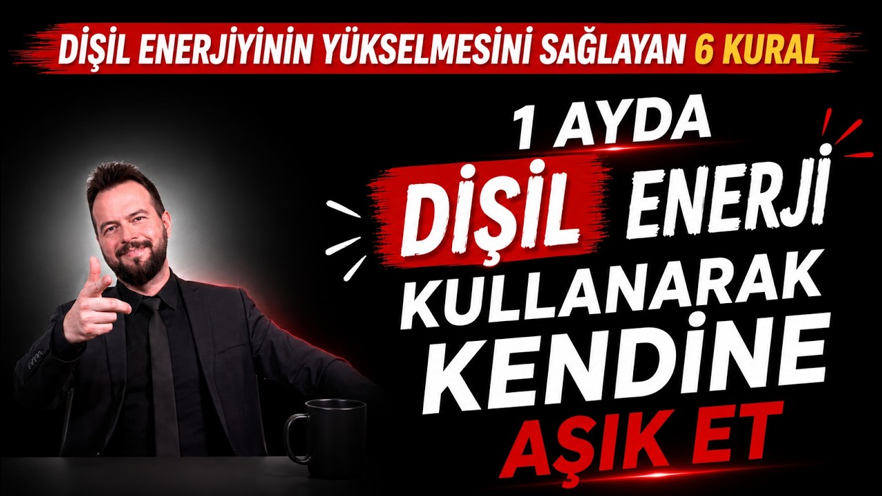 1 AYDA DİŞİL ENERJİN İLE KENDİNE AŞIK ET! DİŞİL ENERJİ NASIL YÜKSELİR?