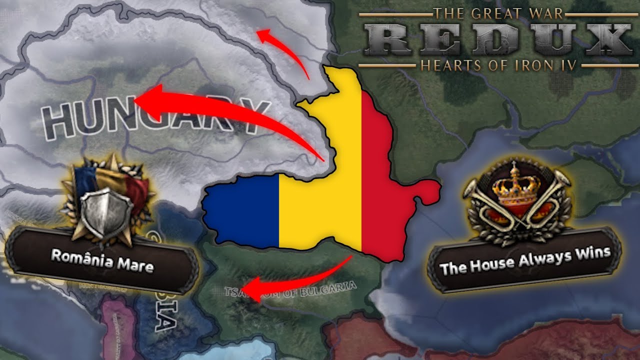 Achieving greater Romania in Great War Redux | Hearts of Iron IV