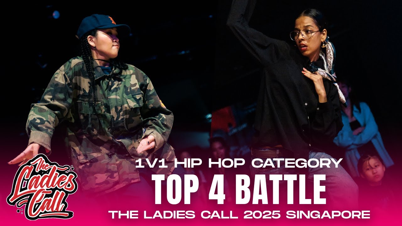 Leese (KR) vs Sri Lakshmi (IND) | 1v1 Hip Hop Top 4 | The Ladies Call Vol. 7 2025 Singapore