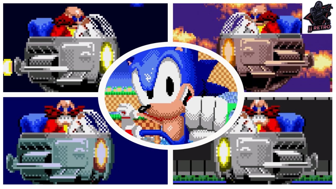 Sonic Zoom (Sonic Rom Hack) All Bosses + Ending (NO DAMAGE)