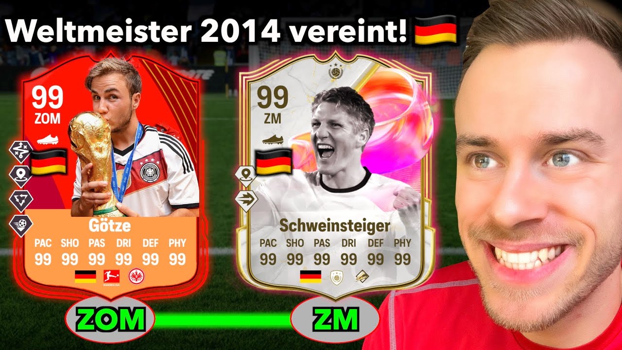 Ich habe DEUTSCHLAND's 2014 WELTMEISTER in FC 25 vereint! 🇩🇪🏆