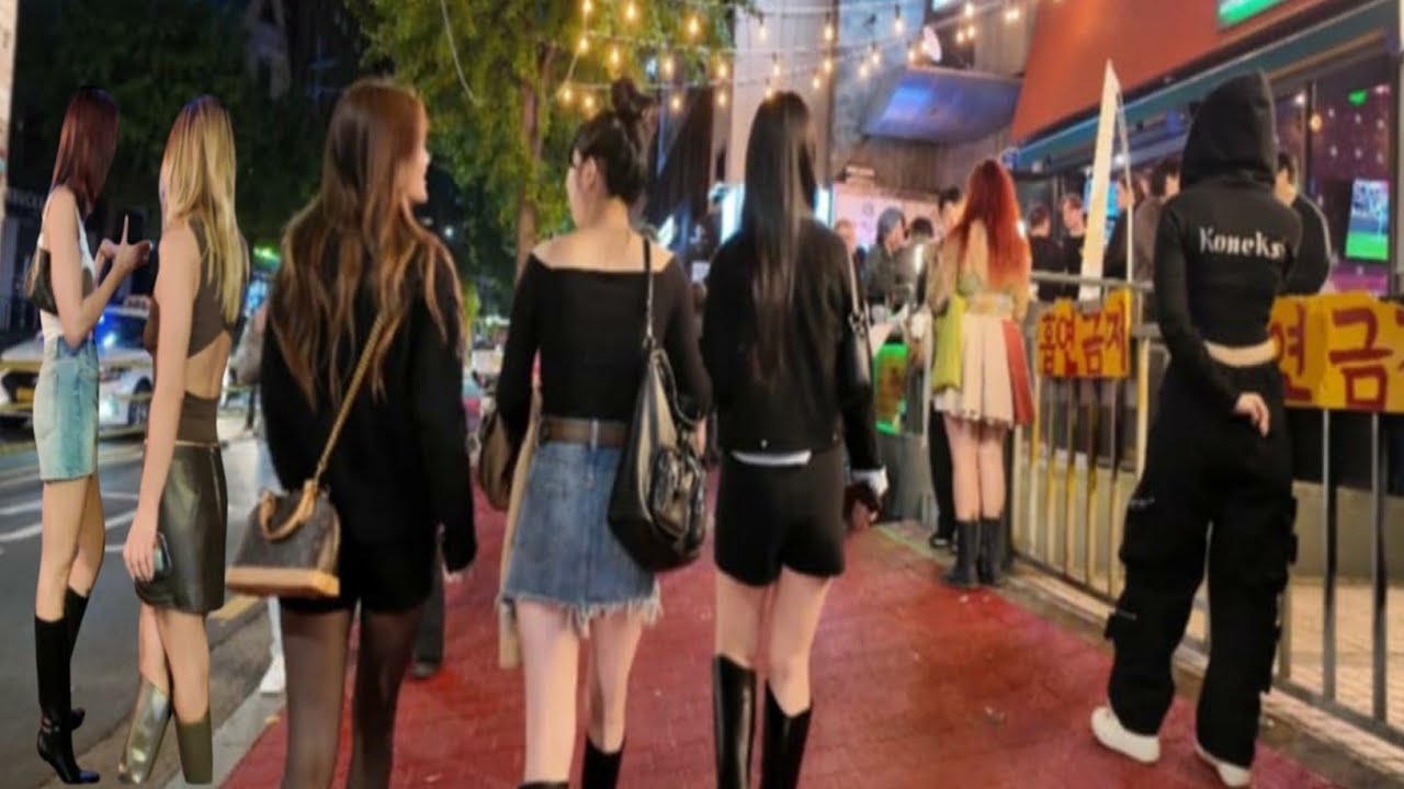 [4K Slow Motion] You Won’t Believe This Korea Nightlife – Unforgettable Moments in Seoul!