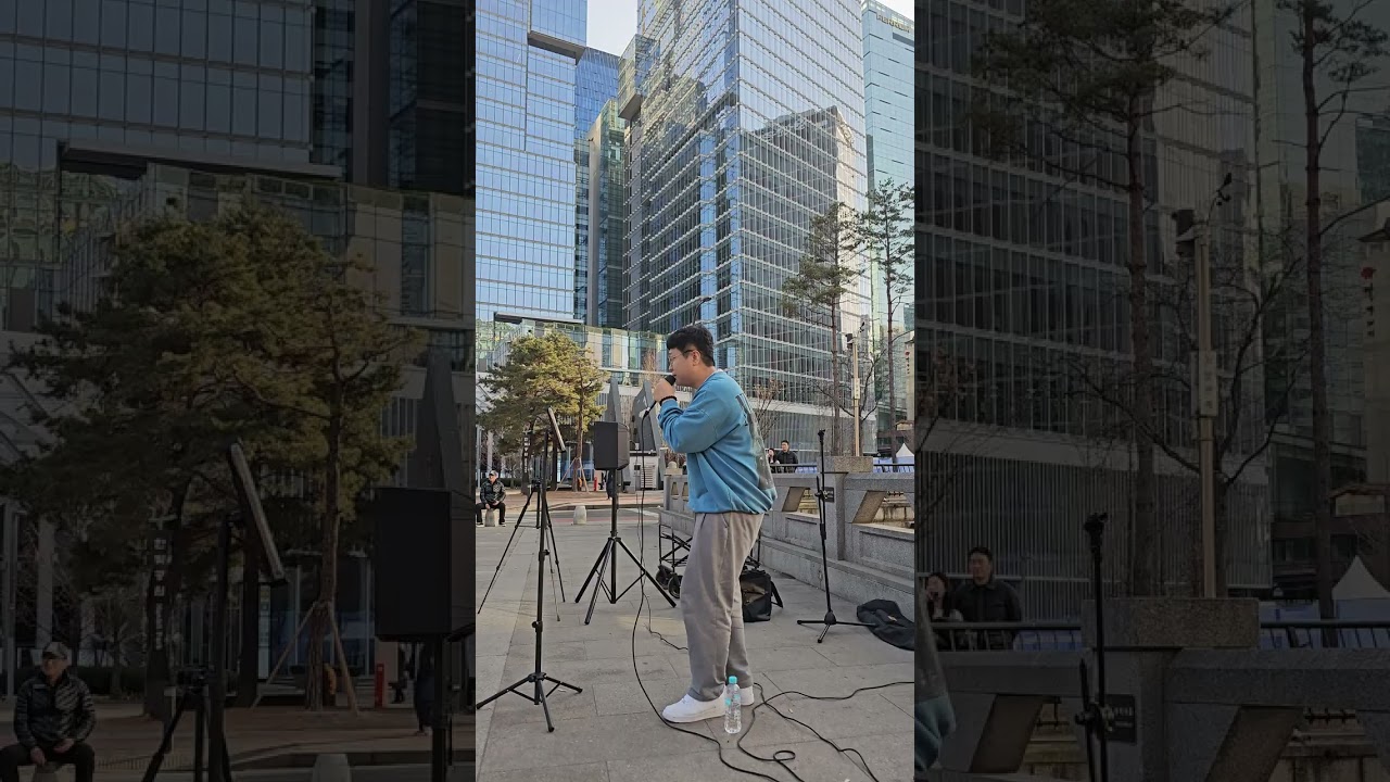 2026.02.28 청계천 장통교 다리위              강진 - 막걸리 한잔