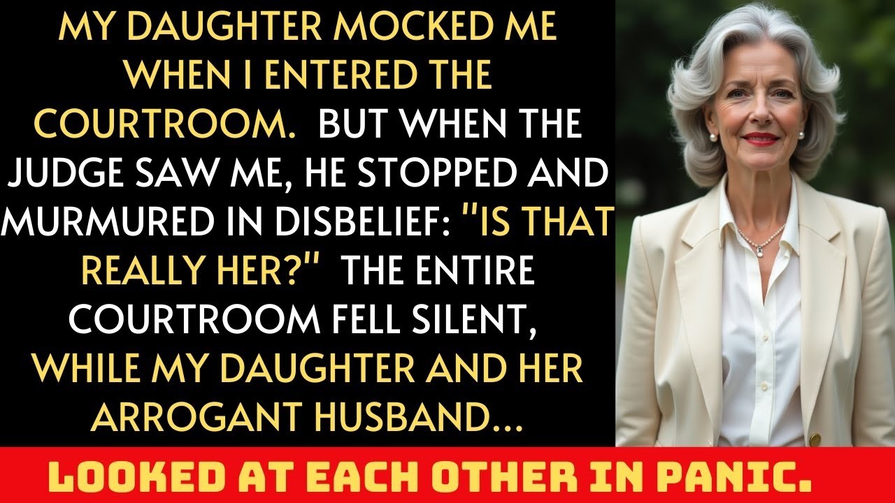 When I walked into the courtroom, the judge froze  ‘Is that her ’ What no one knew about me was…