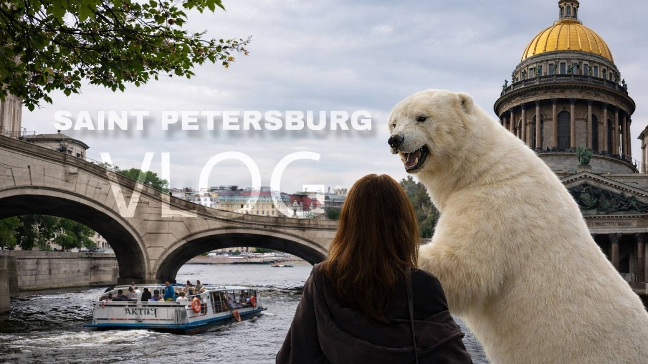 VLOG SAINT PETERSBURG - один месяц в России