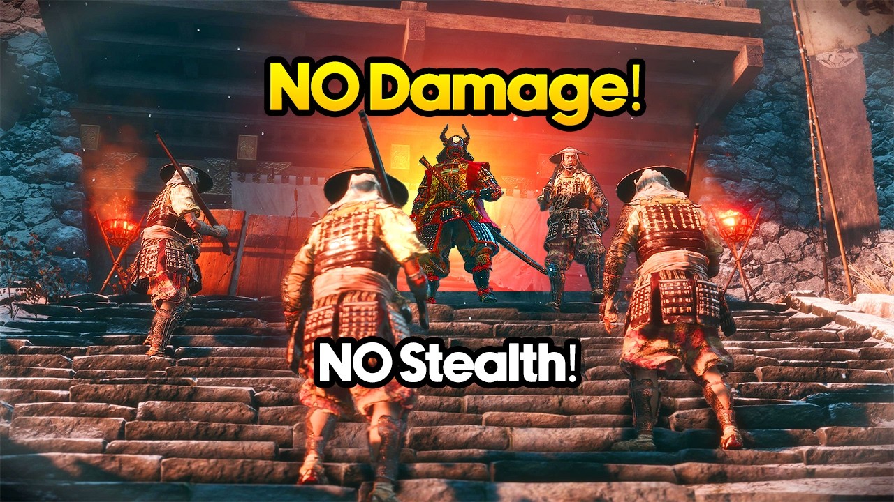 Sekiro - General Kuranosuke Matsumoto + Rifle Guards Mini-boss Fight | NO DAMAGE