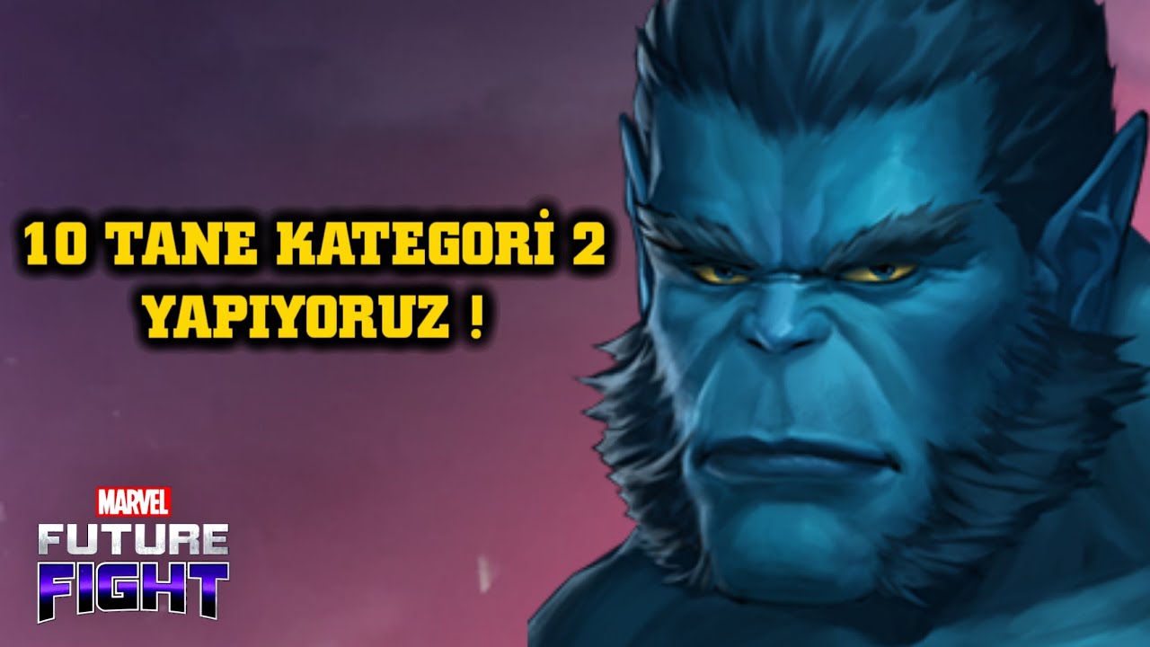 10 TANE KATEGORİ 2 YAPIYORUZ ! - Kristal Çekilişi - Marvel Future Fight