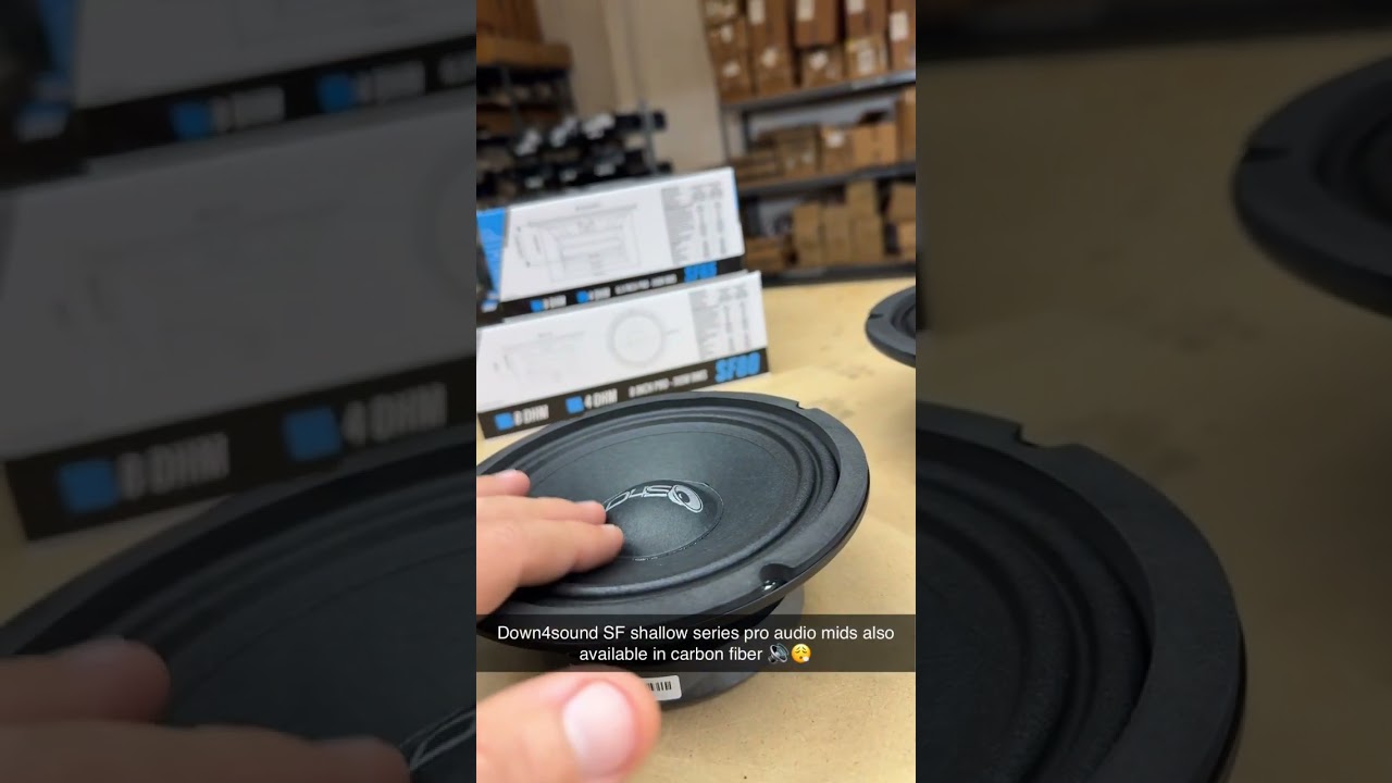 Профессиональные среднечастотные динамики Shallow Pro Audio от Down4sound 🔊🤯 #caraudio #caraudiod...