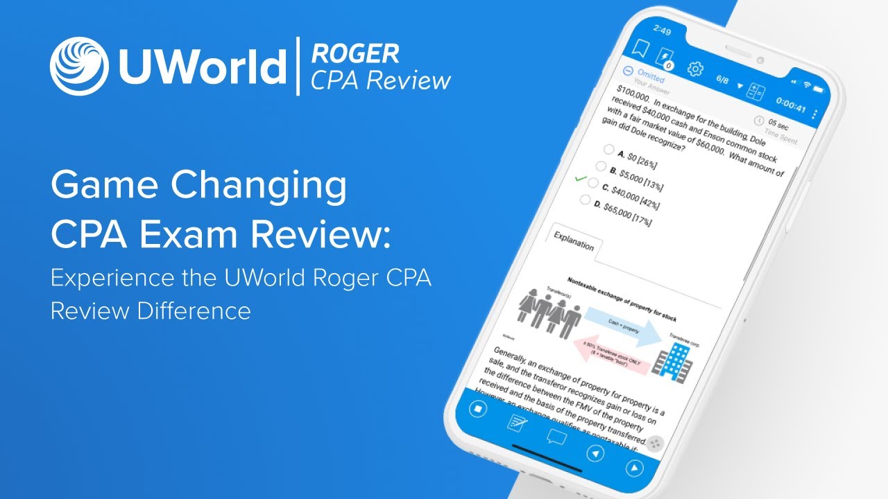 Game-Changing CPA Exam Review: Discover the UWorld Roger CPA Review Difference