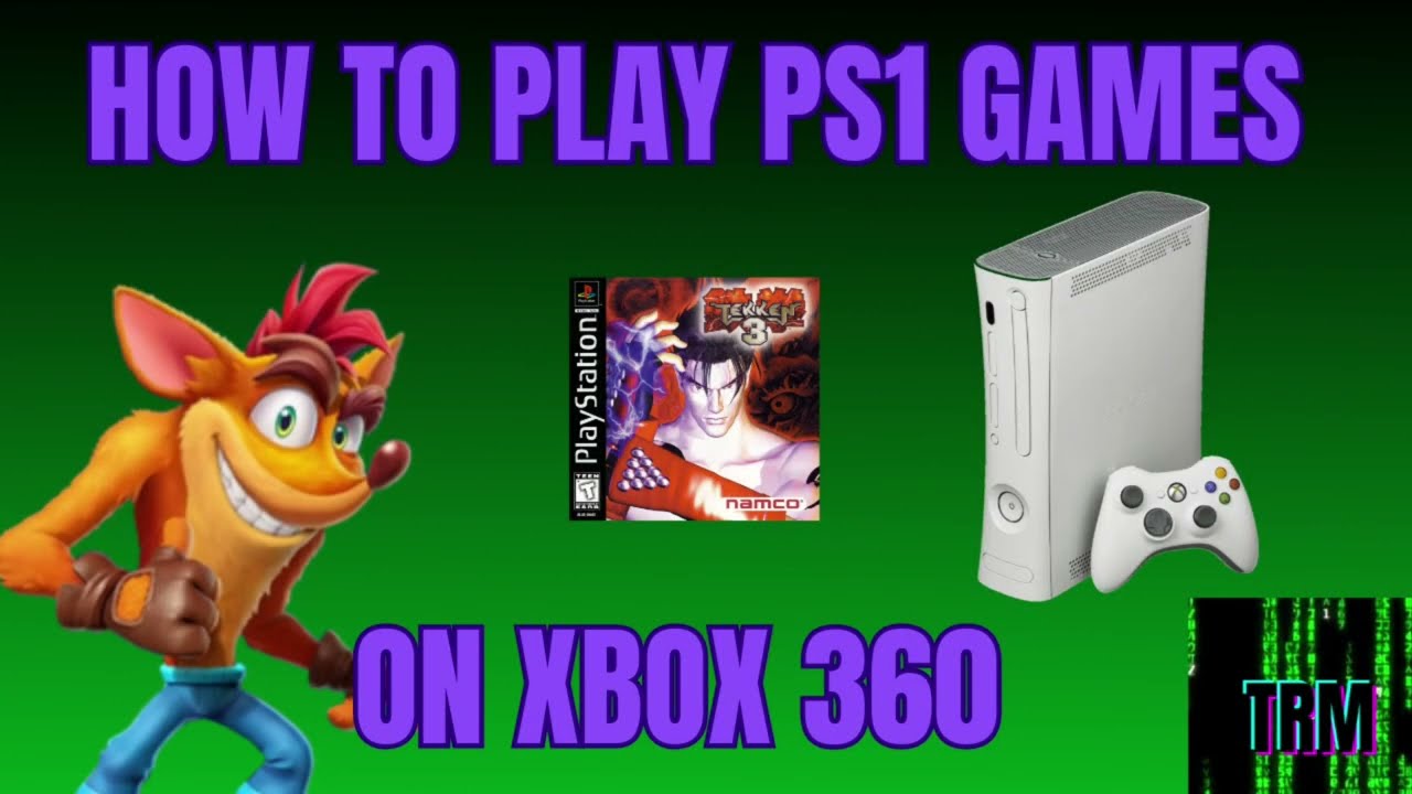 How To Play PS1 GAMES On Your XBOX 360 (Bad Update/RGH/JTAG)