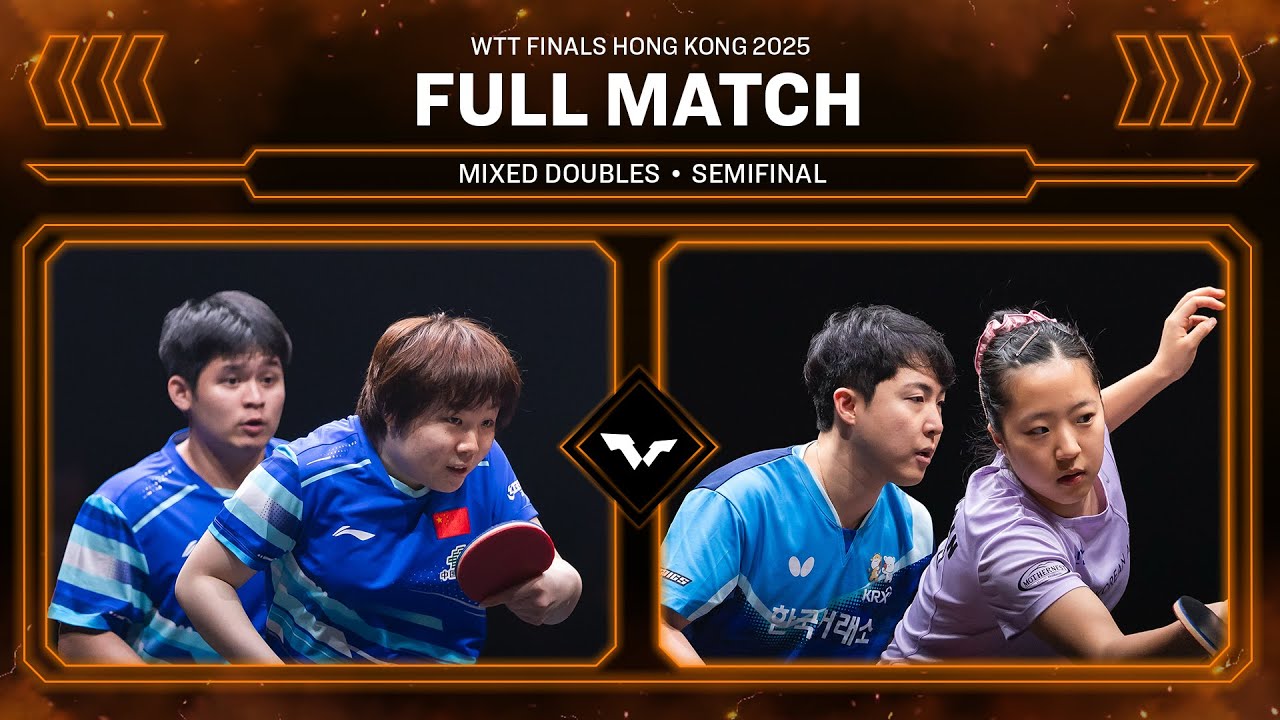 FULL MATCH | Lin/Kuai vs Lim/Shin | XD SF | #WTTHongKong 2025