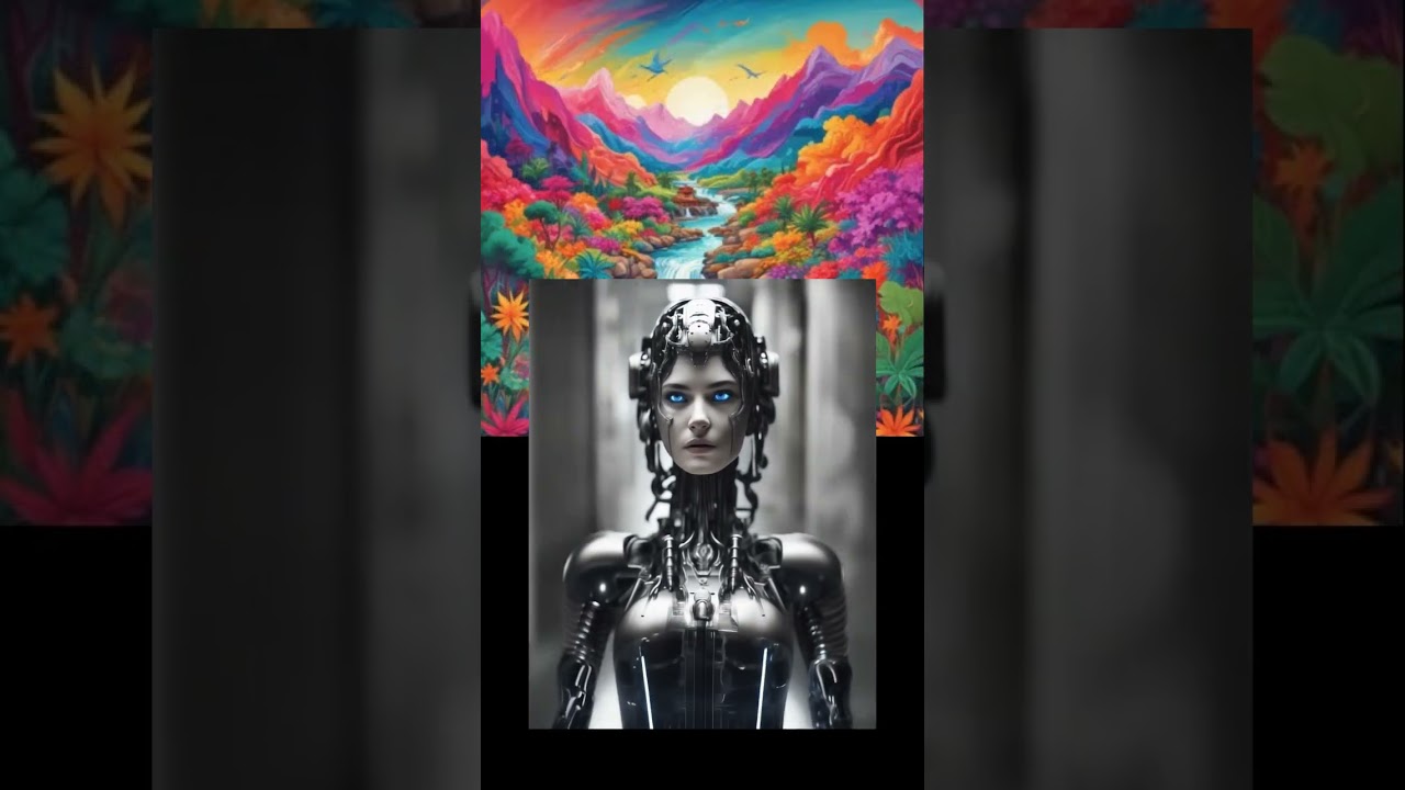 When Androids Dream - Bad Robots #artrock #metal #newmusic #aiart
