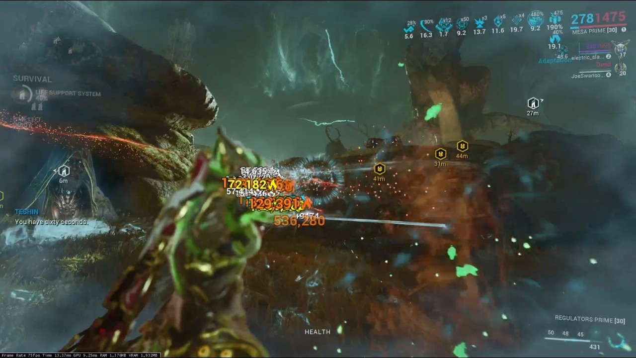 Stream 38: Steel Path Domination and Weeklies; EDA and ETA | Warframe
