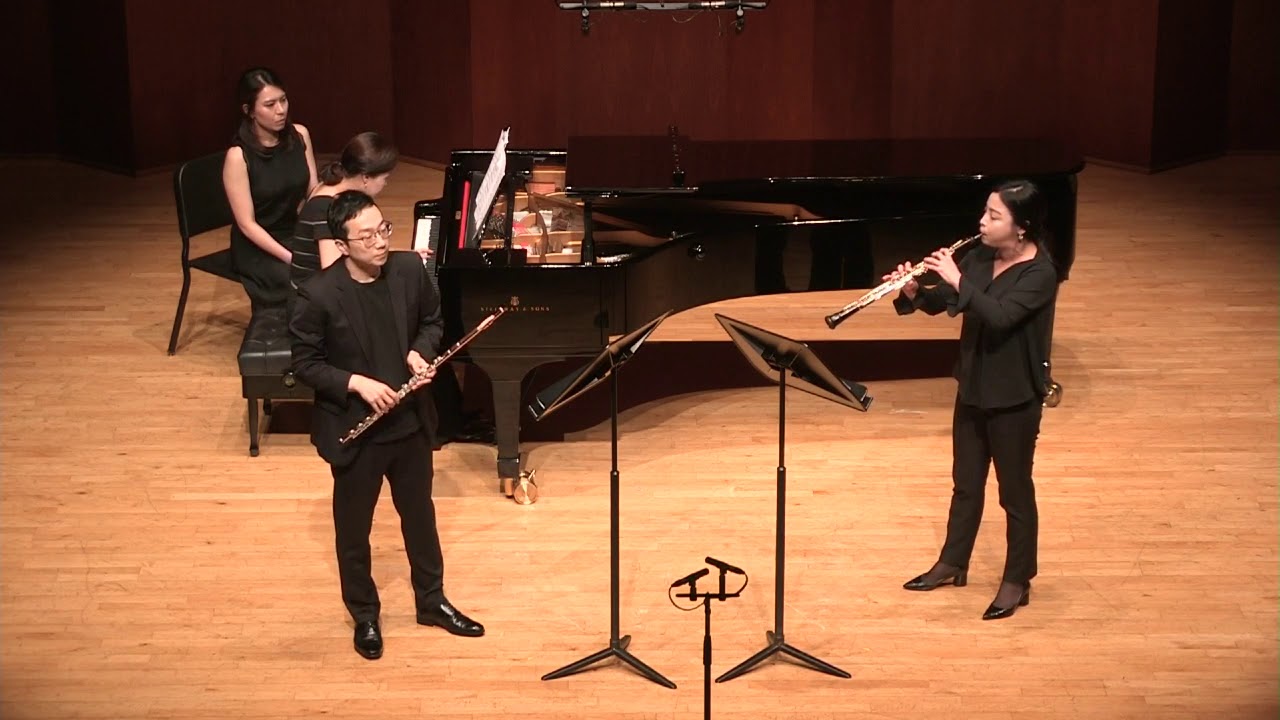 플루티스트 왕명호 M. Dring - Trio for Flute, Oboe and Piano, Op 74