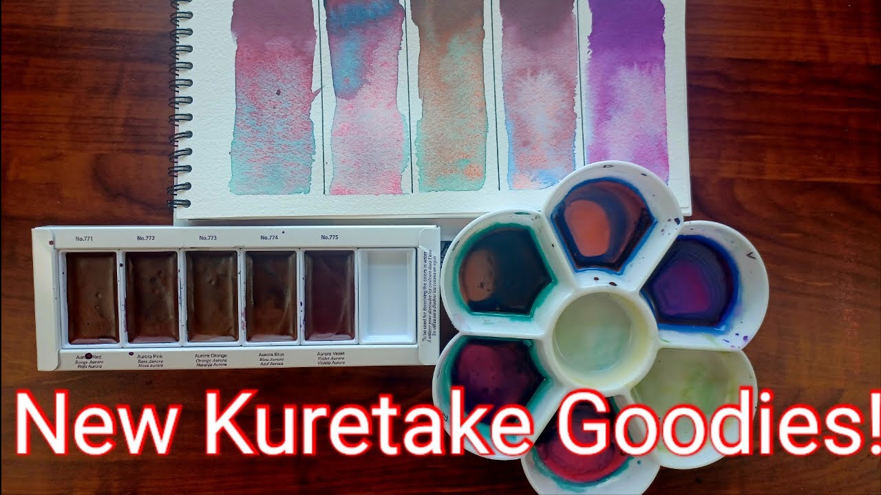 Гранулирующие красители Kuretake