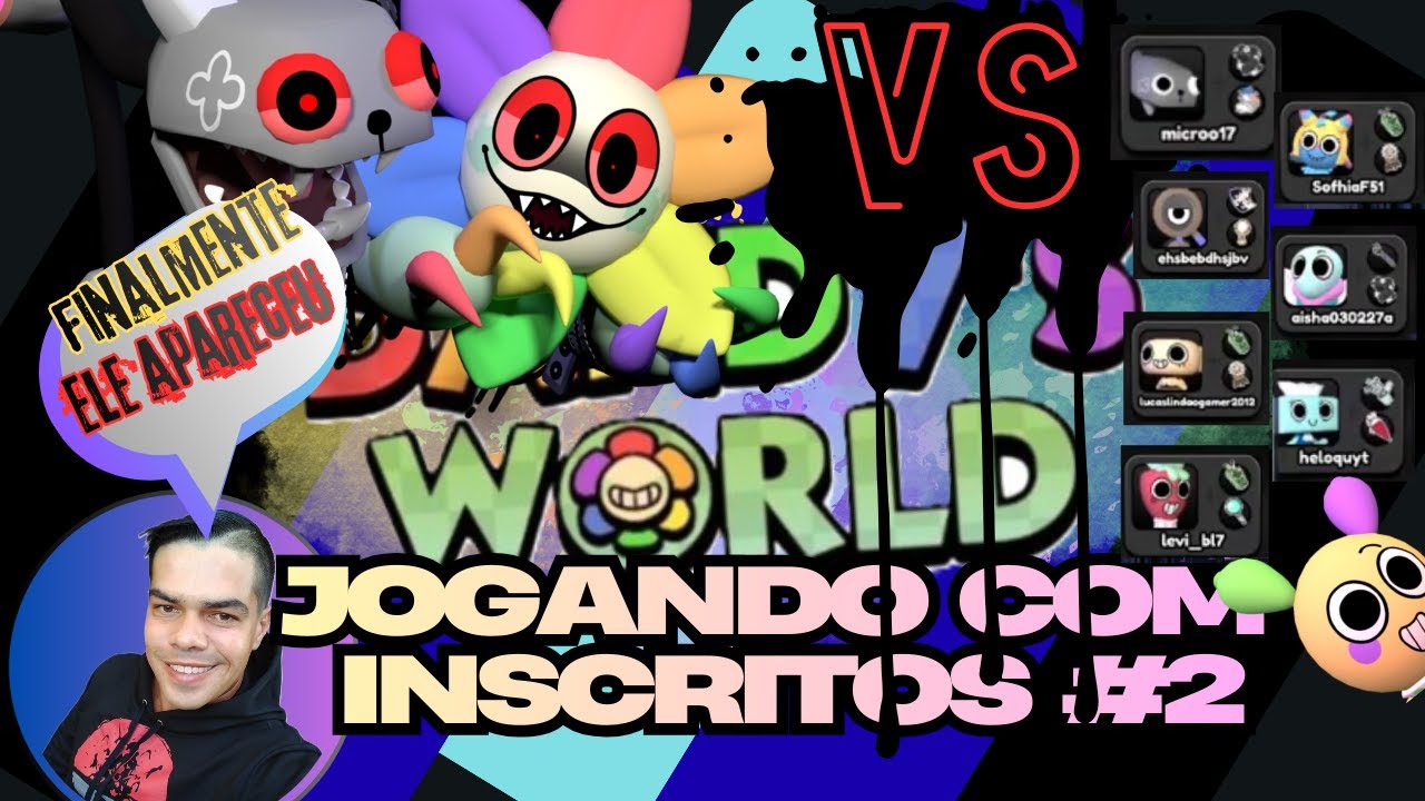 Dandy1s Wolrd - Dia #4 Jogando com os Inscritos  #2 PARTE 2 PLAYERS VS TWISTED DANDY