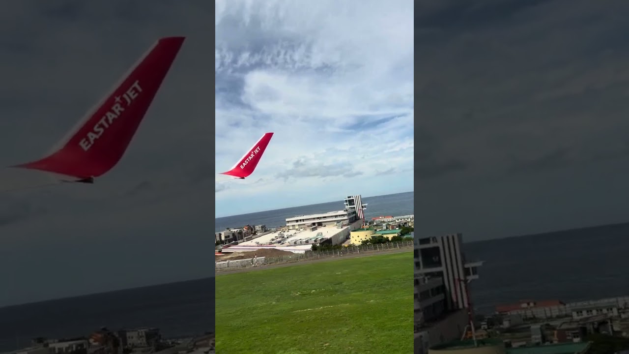 제주공항 이륙 장면 Jeju Airport Take-off Scene Eastar Jet