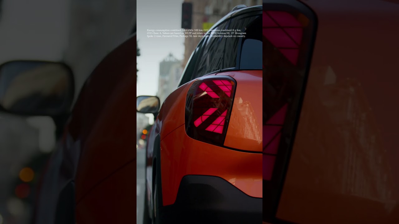 Three LED lights modes, one way to grab attention day or night. #MINI #BIGLOVE #MINIAceman