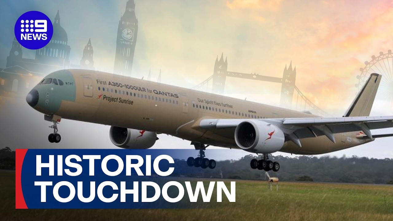 Direct Australia to Europe flights now a reality after successful test flight | 9 News Australia