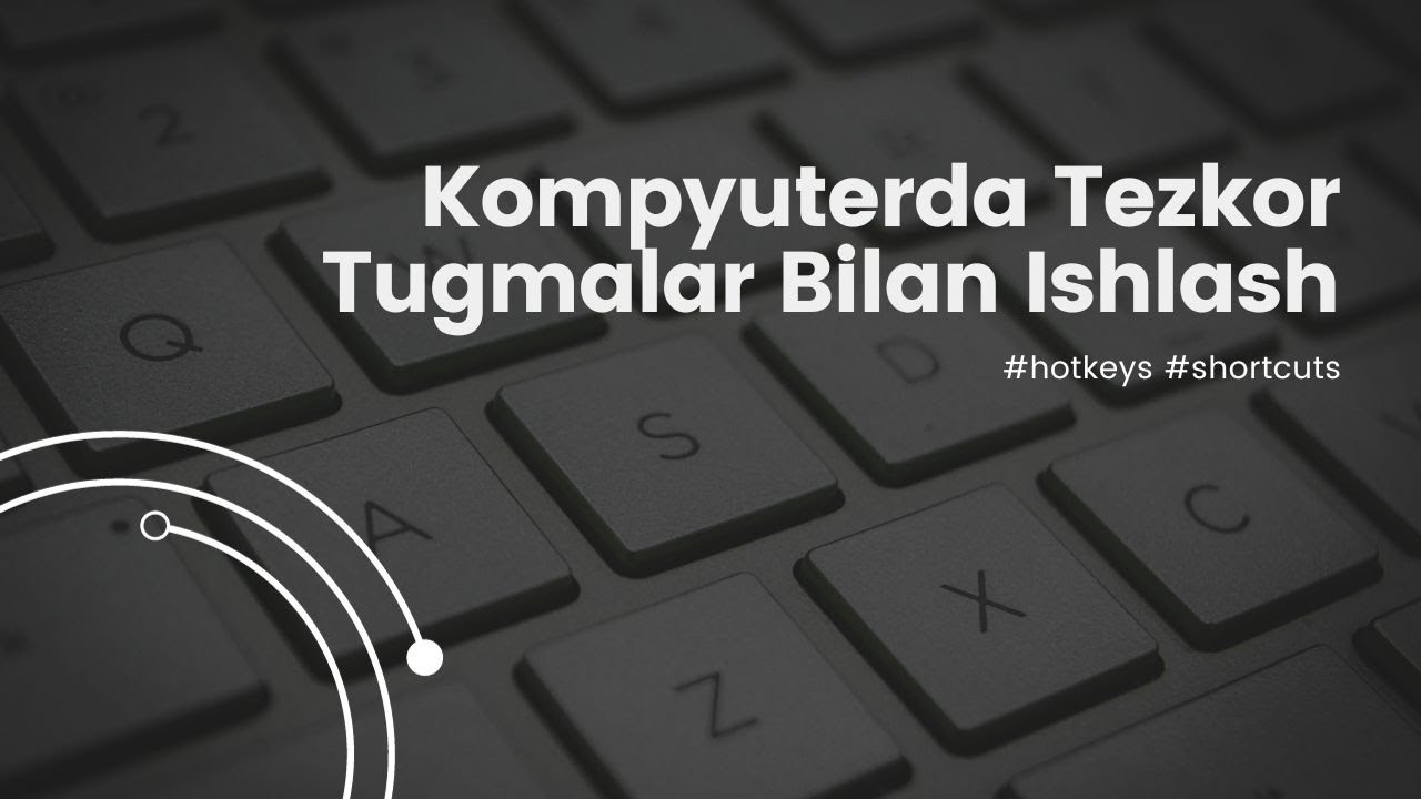 KOMPYUTERDAGI ENG SIRLI TEZKOR TUGMALAR || AMAZING SHORTCUTS