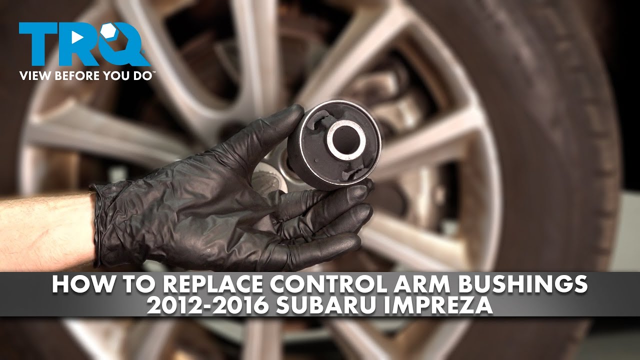 Как заменить сайлентблоки рычагов Subaru Impreza 2012-2016