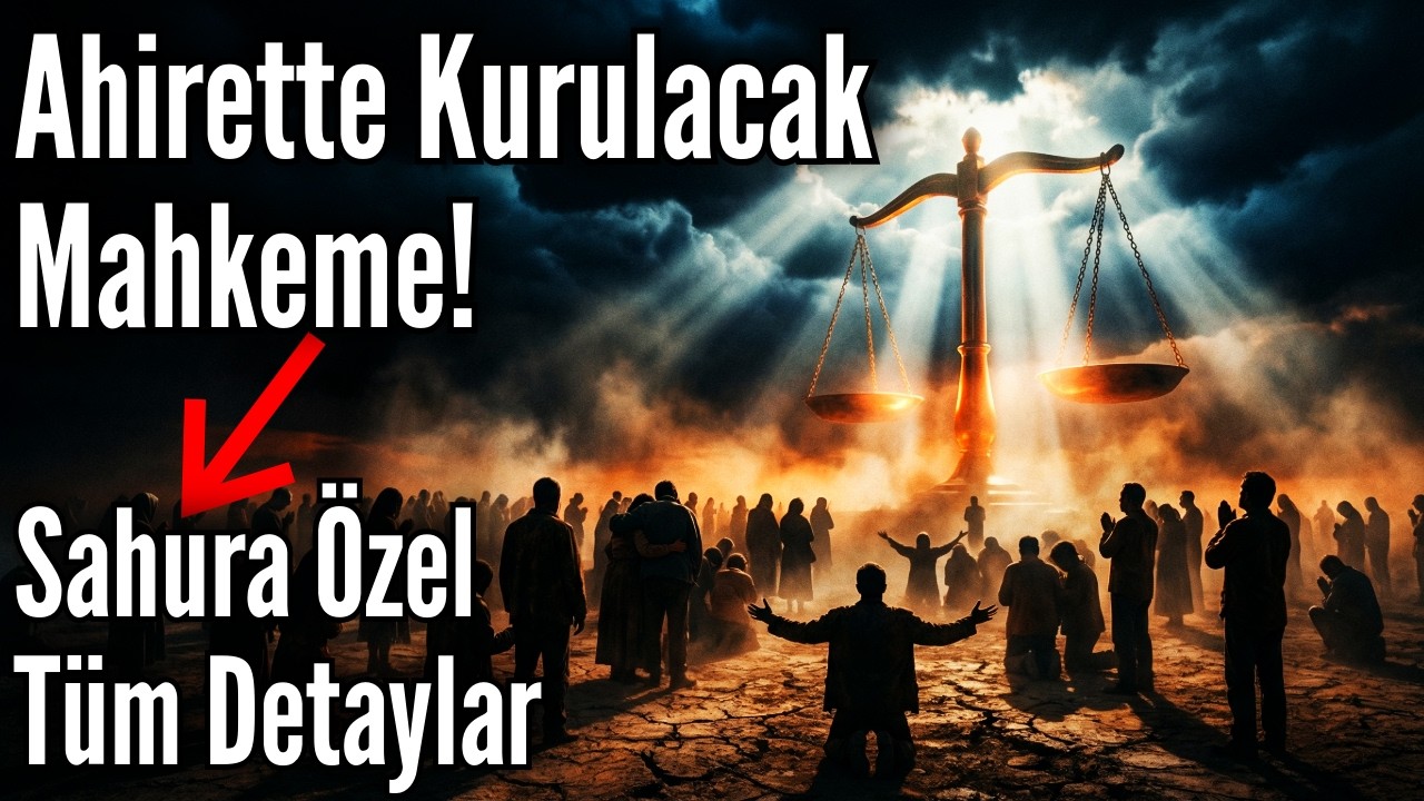 Mahşerde Hiçbir Mazeret Kabul Edilmeyecek! Sahabelerden Mahşerin En Dehşetli Anları!