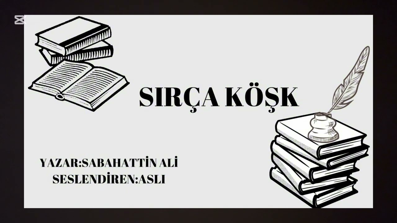Sırça Köşk&Sabahattin Ali&Sesli Kitap