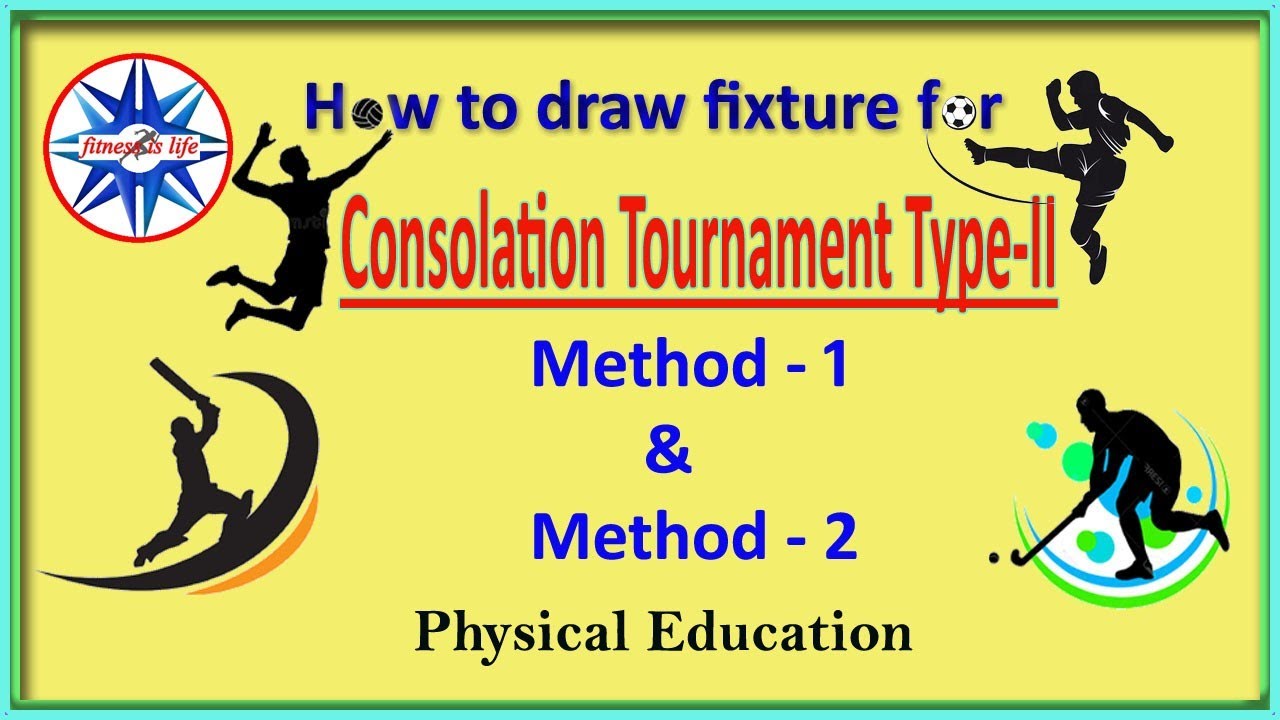 ЧТО ТАКОЕ УТЕШИТЕЛЬНЫЙ ТУРНИР ТИП - 2 // МЕТОД 1 И 2 ​​#fixture