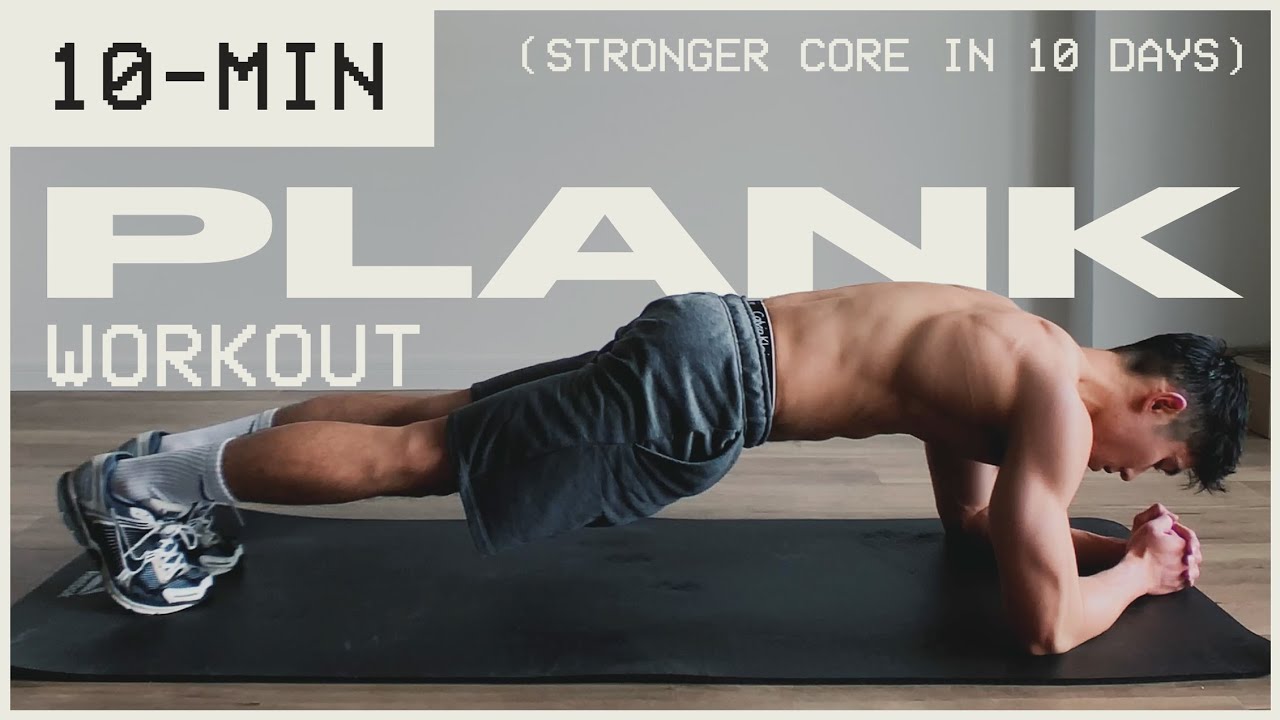 10-MIN PLANK WORKOUT | Build a stronger core