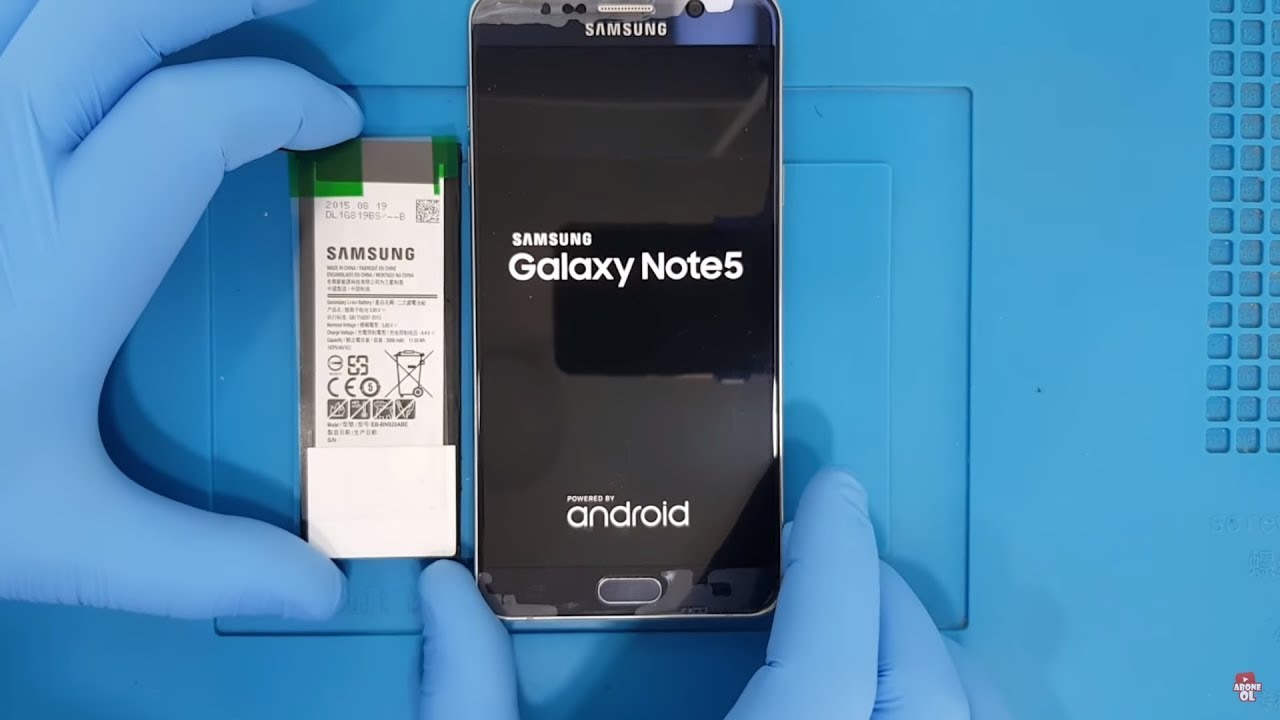 Samsung Galaxy Note 5 Batarya Değişimi
