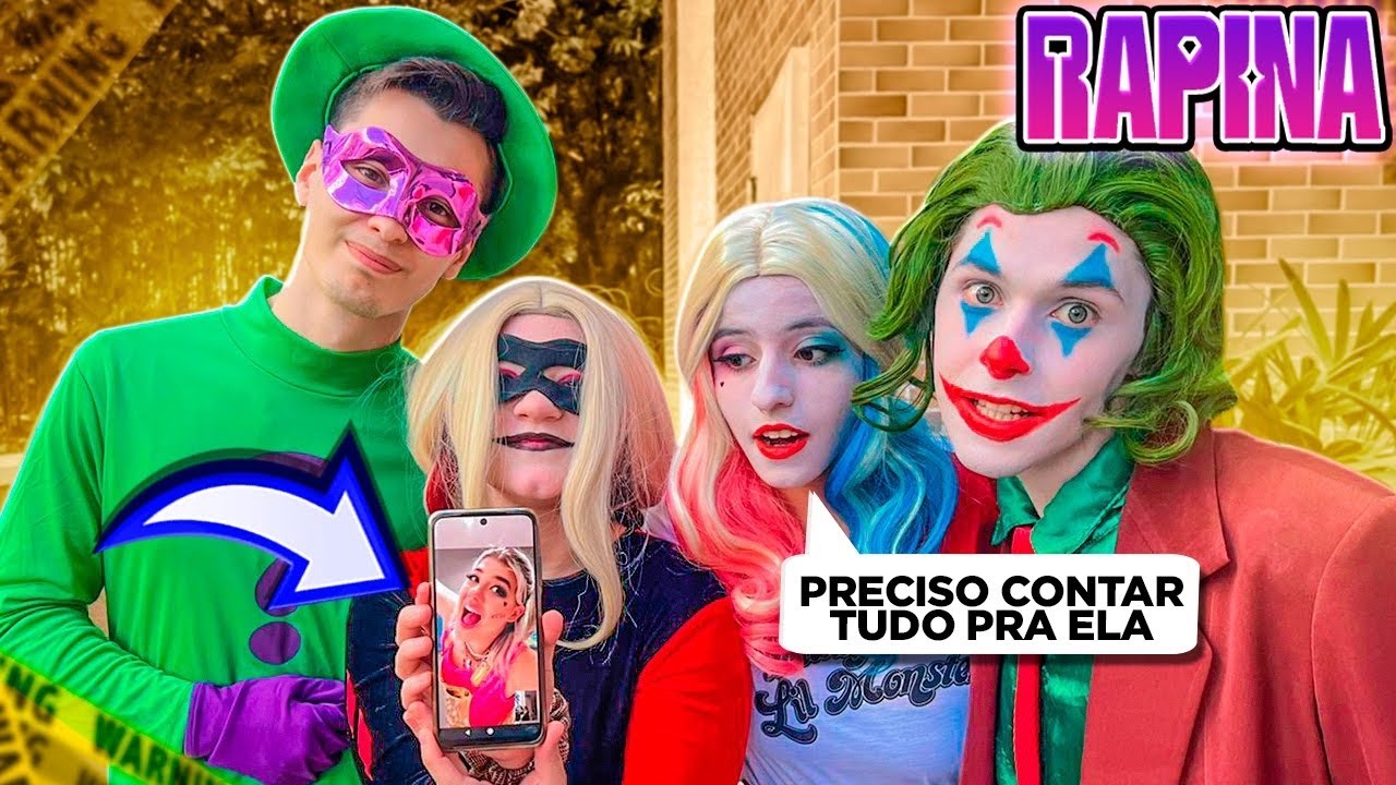 A ARLEQUINA LIGOU PRA RAPINA NO CANADÁ 🇨🇦 E CONTOU TUDO! ELA PRECISA VOLTAR