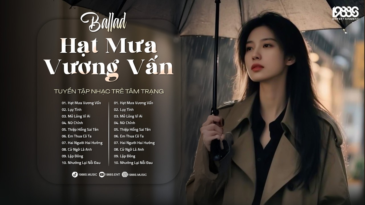 Hạt Mưa Vương Vấn x Mở Lòng Vì Ai ♬ Em Một Lòng Vì Anh Nhưng Anh | BXH Nhạc Trẻ Ballad Hay Nhất 2026