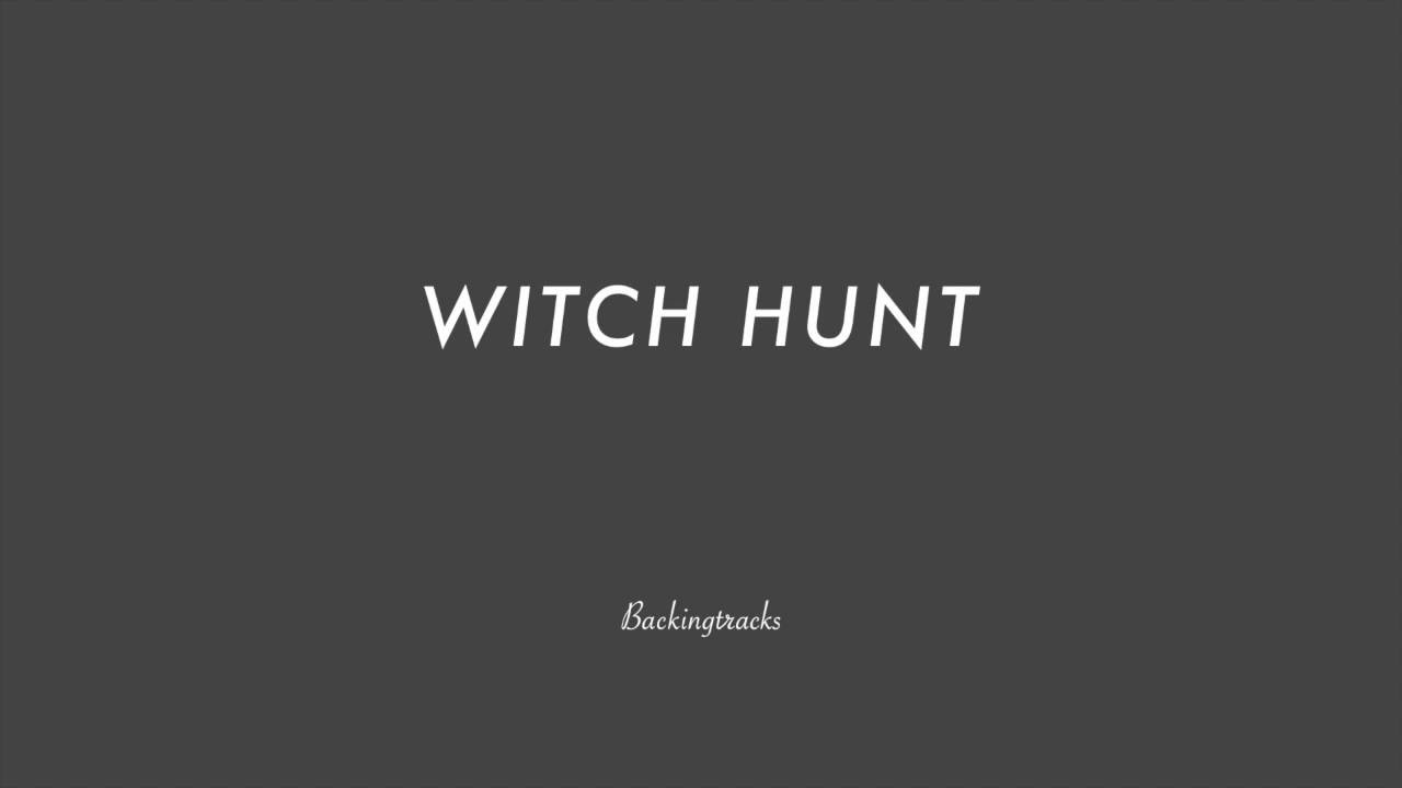 Witch Hunt chord progression - Jazz Backing Track Play Along The Real Book