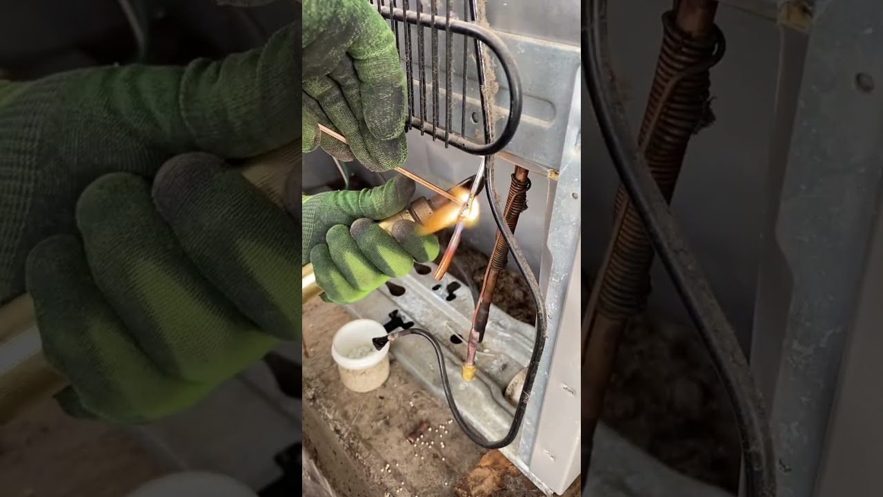 Como instalar un compresor a un refrigerador whirlpool 