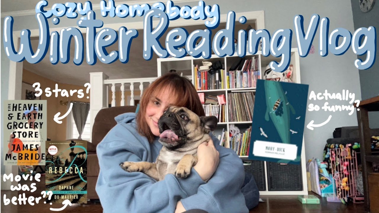 Homebody winter reading vlog ❄️📚✨| Current reads, cleaning my house and getting my life together