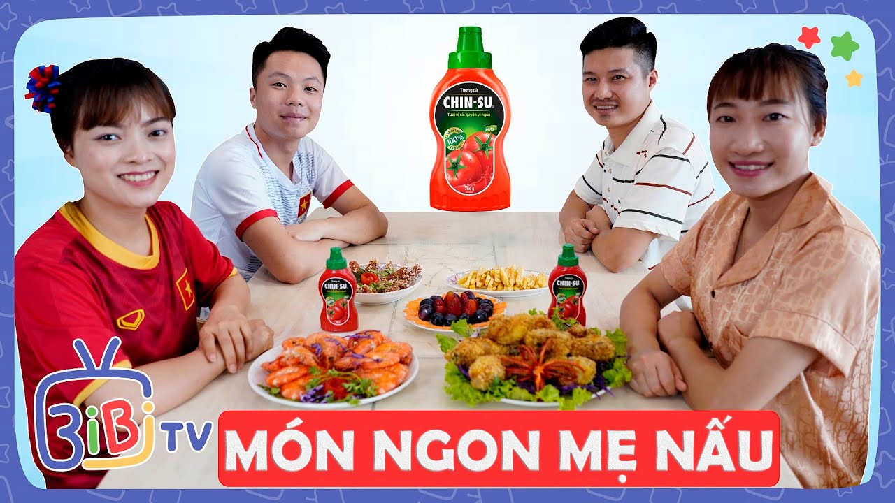 Món Ngon Mẹ Nấu – Tuyệt Vời Món Ngon Chấm Với Tương Cà Chin-Su ❤ BIBI TV ❤