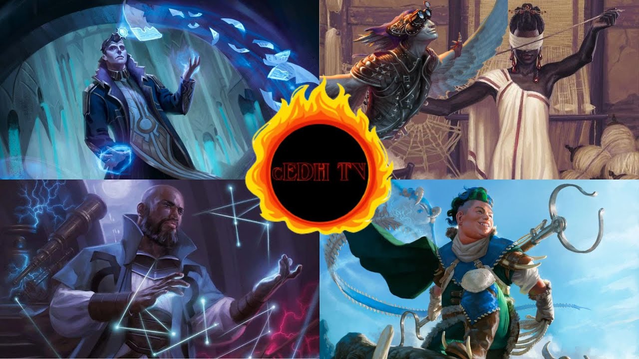 cEDH Gameplay Oskar vs Kinnan vs Vadrik  vs Malcolm & Tymna