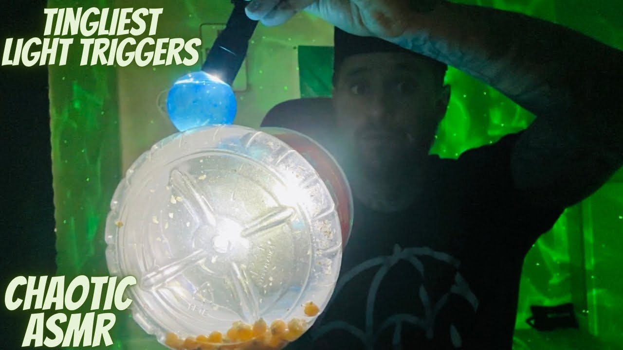 ASMR | ⚠️Warning⚠️Chaotic & Aggressive Light Triggers Pt.20