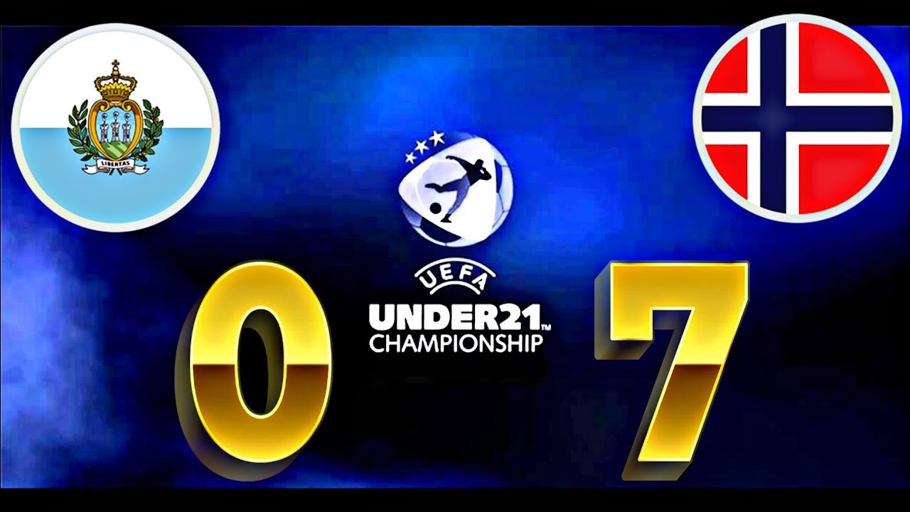 San Marino U21 0-7 Norge  U21 | EURO U21