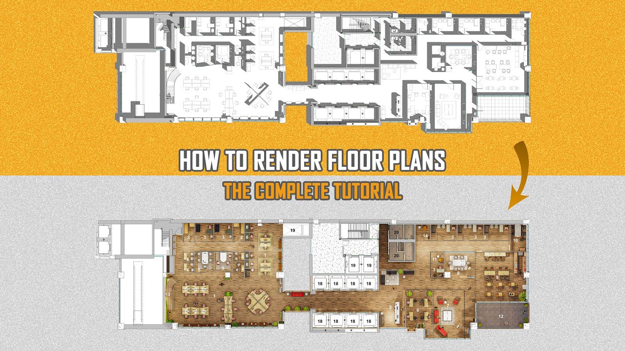 HOW TO RENDER FLOOR PLANS IN LUMION 12.5