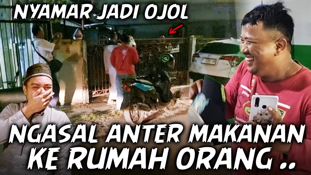 PEMILIK RUMAH GELAGAPAN,TERNYATA YANG NGANTER MAKANAN BAIM