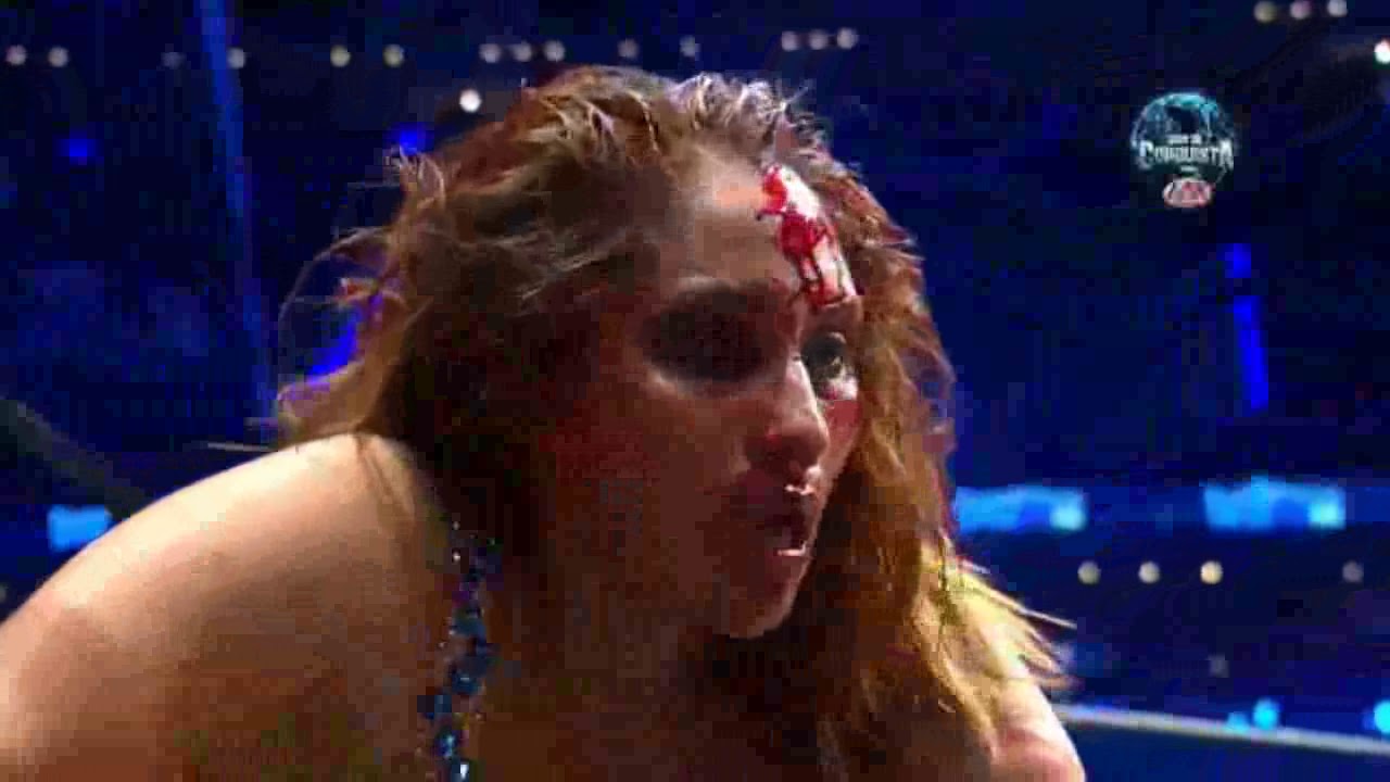 aaa  lucha faby vs shany  triplemania 26