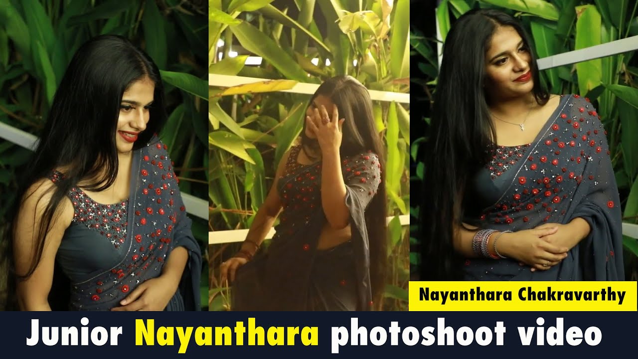 Junior Nayanthra photoshoot video  Nayanthara Chakaravarthy | actress | baby nayanthara |