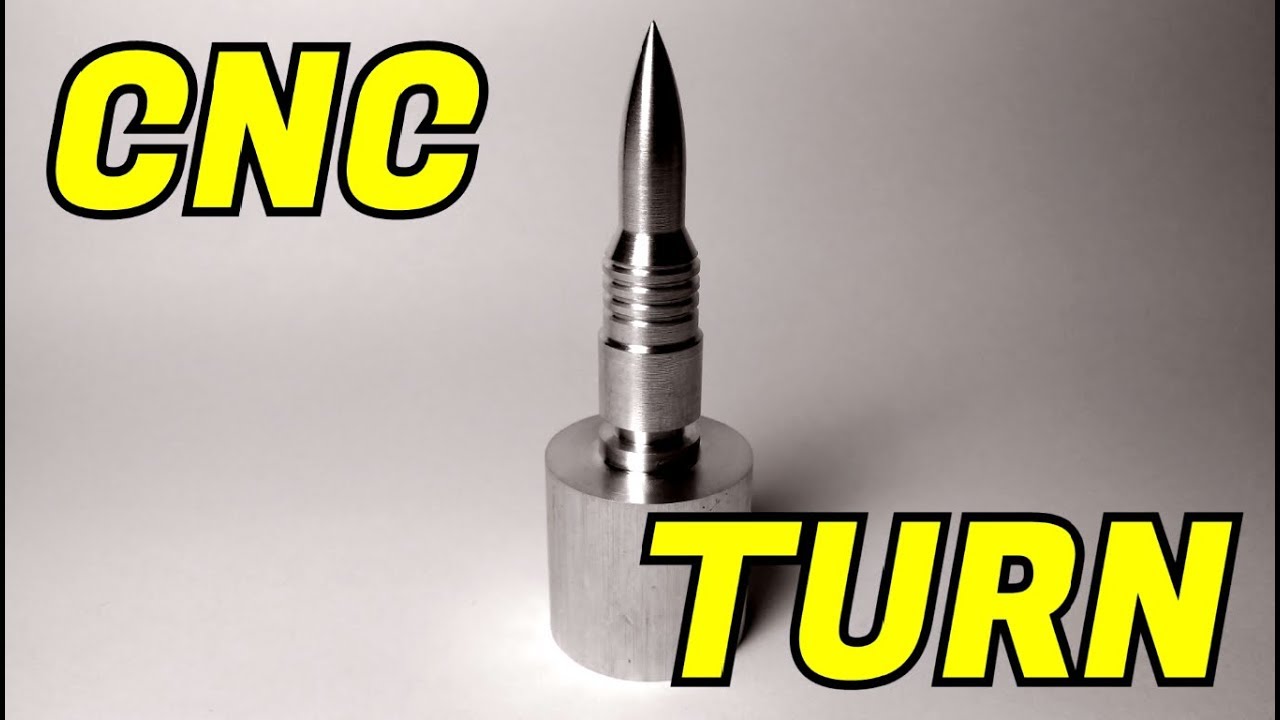 CNC | Turning a Bullet | EMCO Concept Turn 105