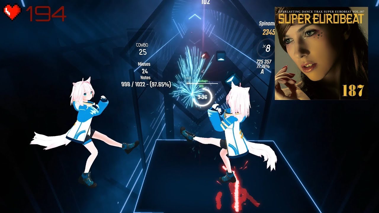 [Beat Saber] Can Can World Full Body Tracking Dancing