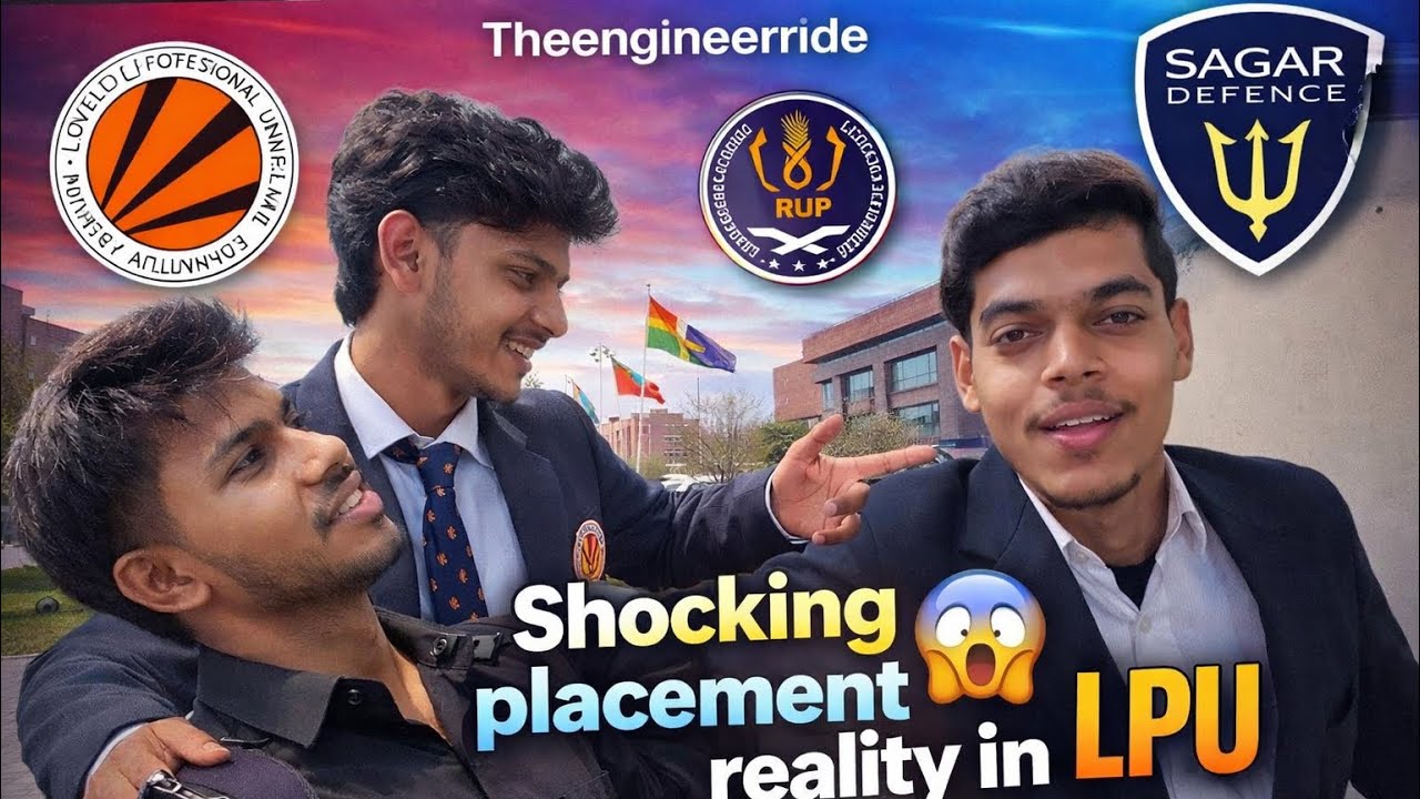 🚨 Shocking Placement Reality in LPU 😱 | Truth Behind Placements | Theengineerride 🚨